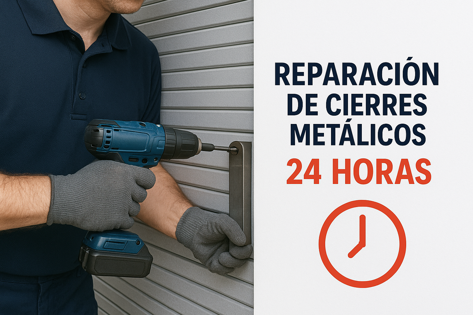 reparacion de cierres metalicos 24 horas